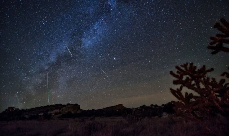 Las Dracónidas son visibles en todo el hemisferio norte, abarcando países como México, Estados Unidos y Canadá, brindando así la oportunidad a un amplio público de maravillarse con este espectáculo astronómico.

Foto: Producción El universal Puebla