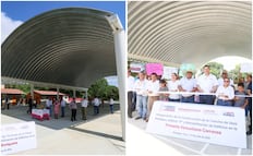 Recuperan gobierno federal y estatal escuelas afectadas por lluvias en Pantepec