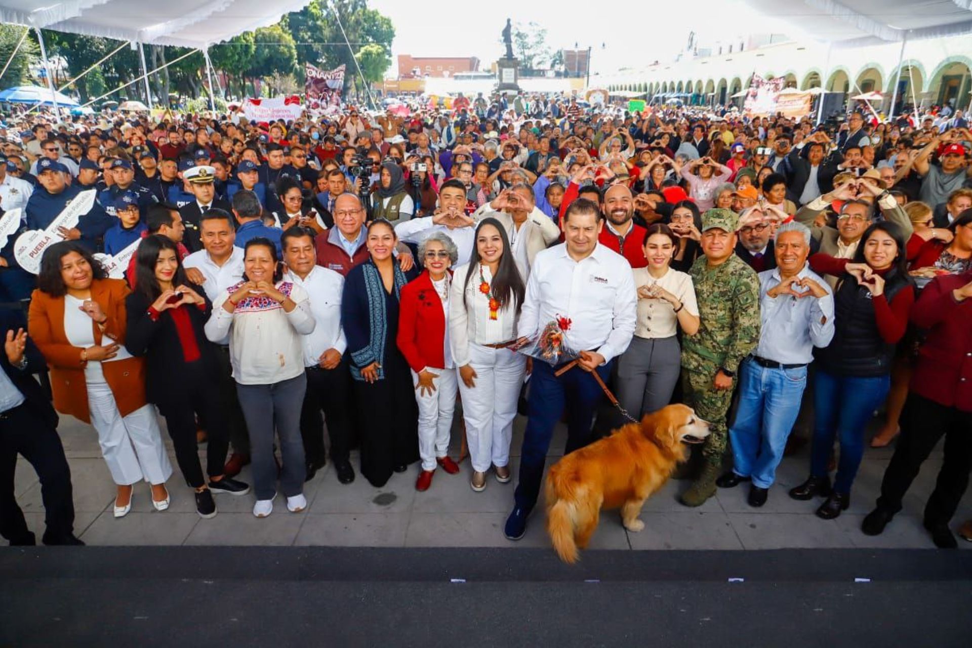 Tonantzin Fernández rinde informe de los primeros 100 días de gobierno