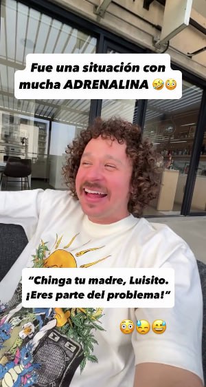 Foto: Captura de video IG @luisitocomunica