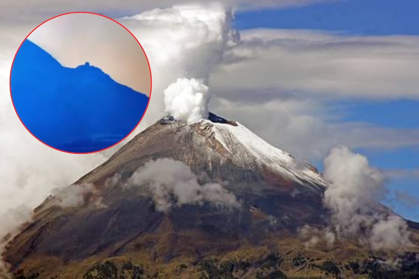 VIDEO muestra misteriosa entidad biológica en el volcán Popocatépetl ¿Qué es?