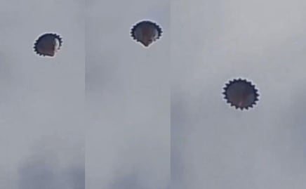 Video: Este es el OVNI que fue captado en Puebla