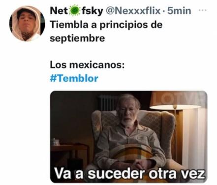 Los memes tras el sismo de este martes