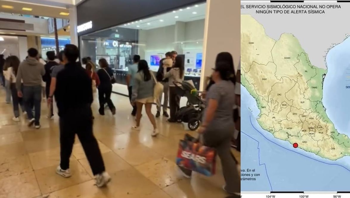 Un sismo de magnitud 5 se registró al sureste de Petatlán | Foto: Especial