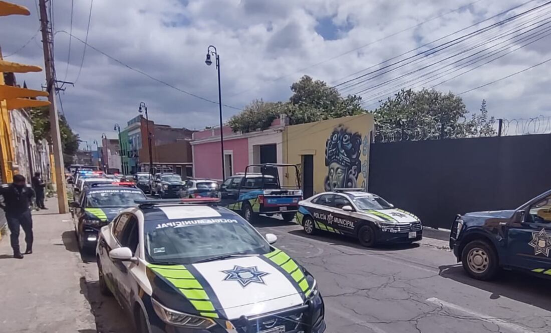 En Puebla los agentes policiacos tienen este y otros protocolos | Foto: agencia Es Imagen para El Universal Puebla