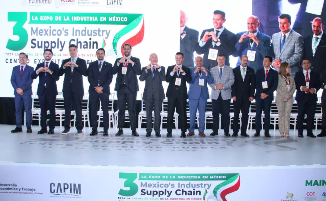 Más de siete mil empresas de México y 20 países participan en la expo industrial | Foto: Gobierno del Estado.