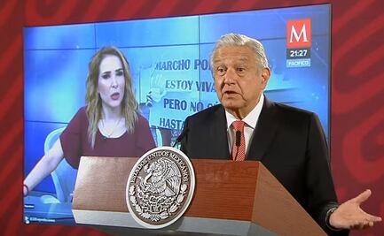 Azucena Uresti responde a AMLO por exhibirla en la mañanera por informar de una "ciudad amurallada" en el 8M