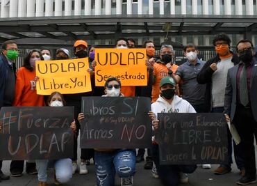 Se intensifican protestas para que regresen el campus UDLAP al patronato original