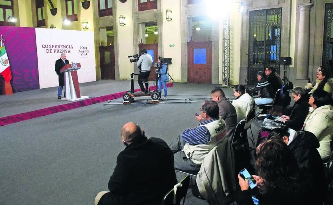 Filtran datos de reporteros que acuden a mañaneras