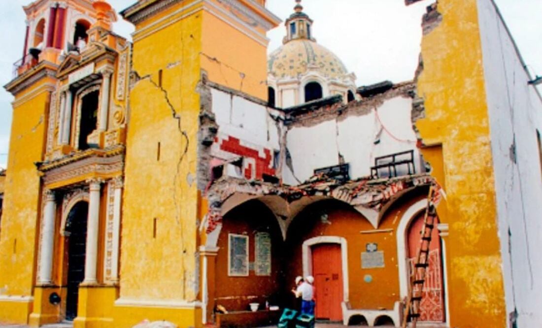 El epicentro del sismo de magnitud de 7.0 se ubicó a 20 kilómetros al sur de Tehuacán, Puebla | Foto: Archivo El Universal Puebla
