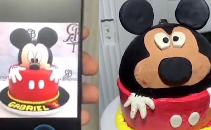 "Es una vulgaridad": tundan en redes a repostera por su pastel de Mickey Mouse