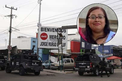 Mega operativo en el Mercado Morelos: buscan por tierra y aire a María Luisa