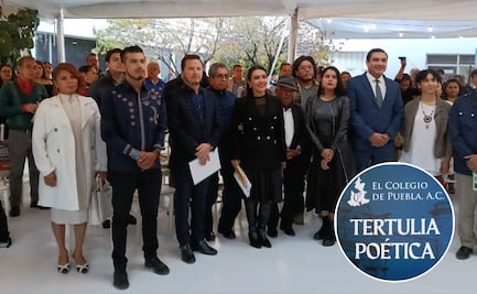 El Colegio de Puebla A.C. celebra su primera Tertulia Poética con grandes exponentes culturales a favor de la paz social