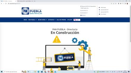 Partidos políticos de Puebla tienen en abandono sus portales electrónicos 