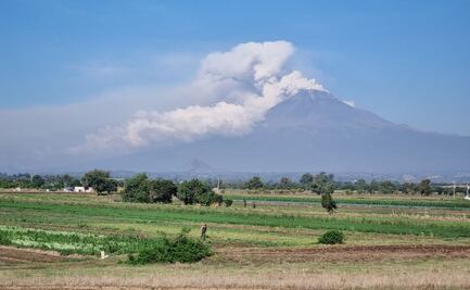 Explosiones moderadas se prevé continúen en el volcán Popocatépetl 