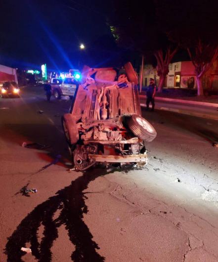 Muere una joven automovilista tras volcar en el Barrio de San Antonio