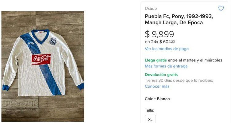 Club Puebla  luce este uniforme para el torneo Apertura 2024 | Foto: EsImagen