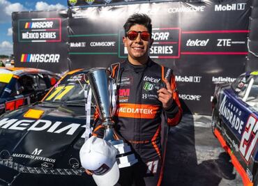 Diego Ortiz, listo para la final de Nascar México Series en el Autódromo de Puebla