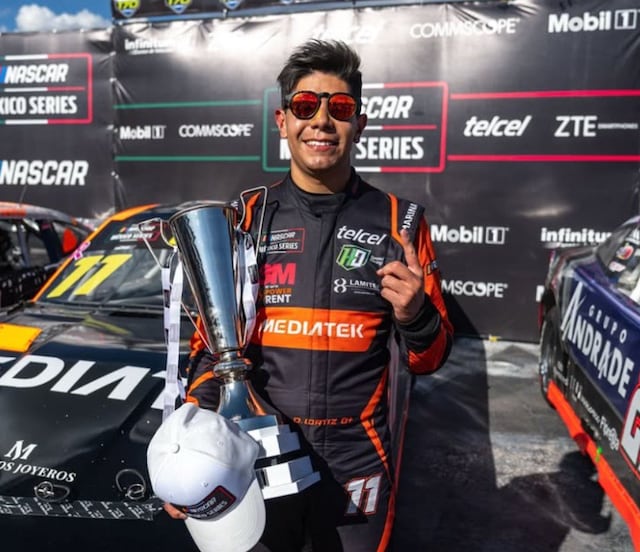 Diego Ortiz, listo para la final de Nascar México Series en el Autódromo de Puebla