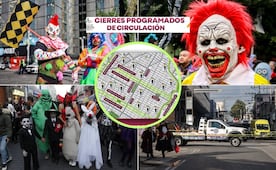 Cierre de calles en Puebla por la Marcha Siniestra y el Desfile Entre Vivos y Muertos