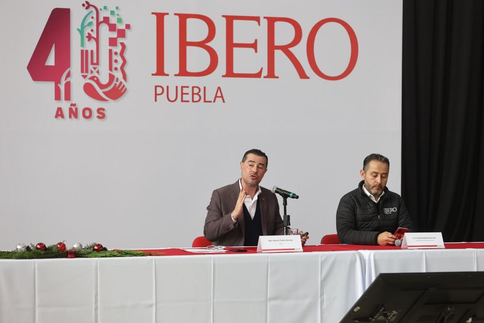 Mario Patrón aseguró que la Universidad Ibero Puebla abre sus puertas a todos los partidos políticos | Agencia Es Imagen para El Universal Puebla