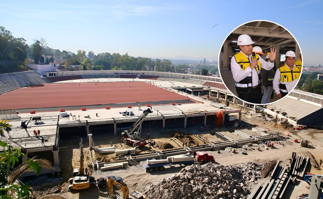Con mano de obra comprometida con Puebla, Universidad del Deporte avanza 65 por ciento | Foto: Gobierno de Puebla.