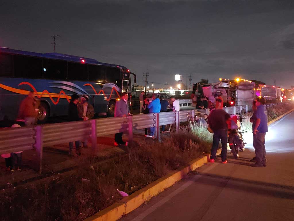 Fue detenido con droga el hombre que ocasionó bloqueo en autopista Puebla-Orizaba