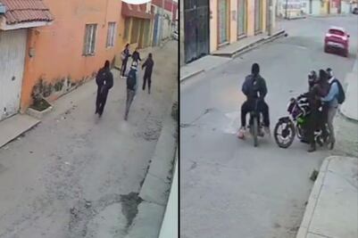 VIDEO Cuidado con esta banda que asalta mujeres en Xonaca