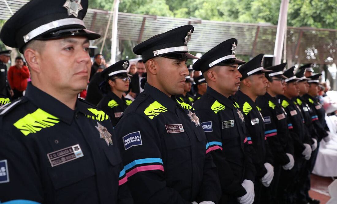 En los últimos dos años, 511 policías se han sumado a las filas de la SSC | Foto: Ayuntamiento de Puebla