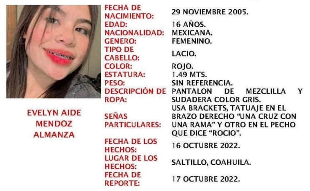 Evelyn Aidé: Detienen a feminicida de joven hallada muerta en clóset de una casa. Foto: Especial