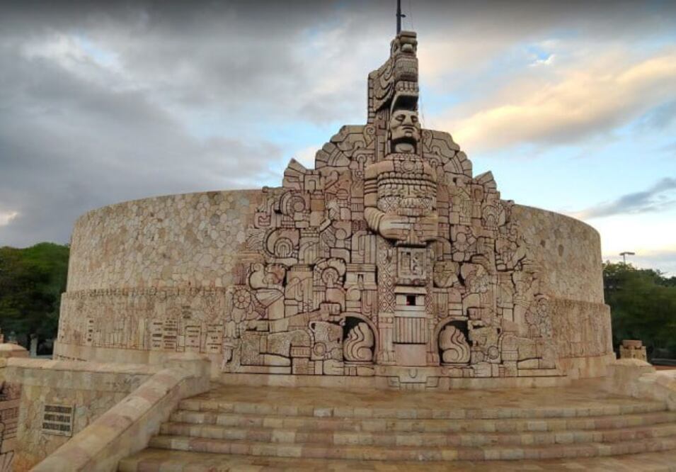 El Monumento a la Patria de Mérida lo puedes visitar con los nuevos vuelos del Aeropuerto Hermanos Serdán | Mexico es Cultura