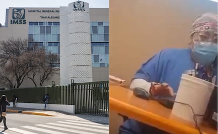 VIDEO "Si fallece, le avisan", responde empleada del IMSS San Alejandro ante reclamo de un familiar