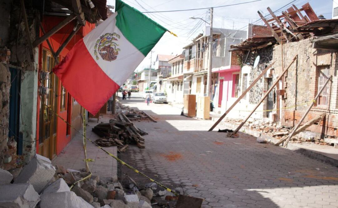 Sismos y lluvias son los fenómenos que más muertes y destrozos han causado en Puebla. | Foto: Agencia Es Imagen para El Universal Puebla