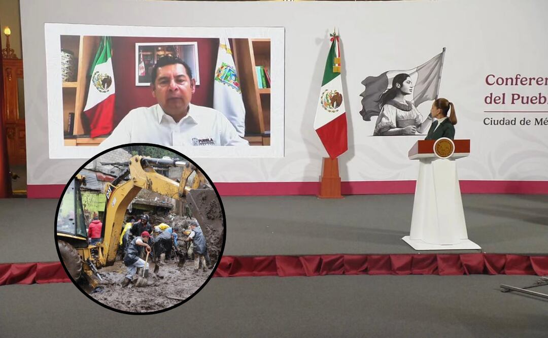 Solo 13 de 77 comunidades permanecen incomunicadas. Aumentó a 122 el número de unidades de maquinaria que abren caminos | Foto: Gobierno del Estado