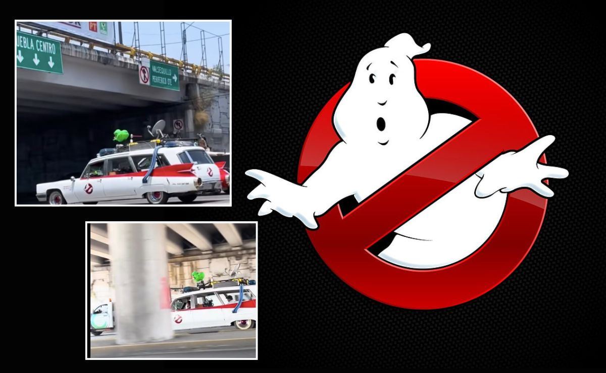 VIDEO Auto de cazafantasmas Ecto 1 recorre Puebla y causa furor