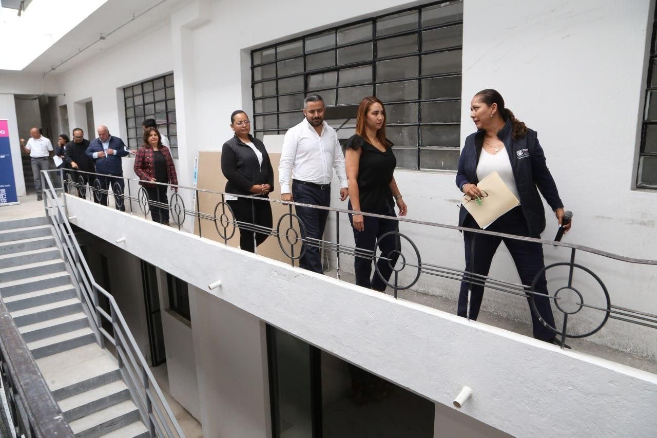 Avanza rehabilitación del Dormitorio Municipal en el Centro Histórico