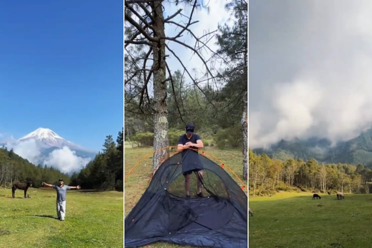 Descubre cómo puedes acampar gratis frente al volcán más alto de México