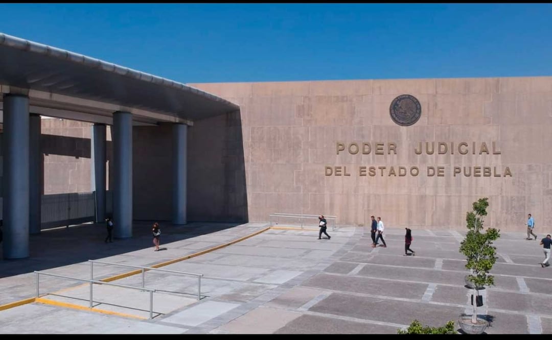 Instalaciones del Poder Judicial en Puebla | Foto: Redes Sociales