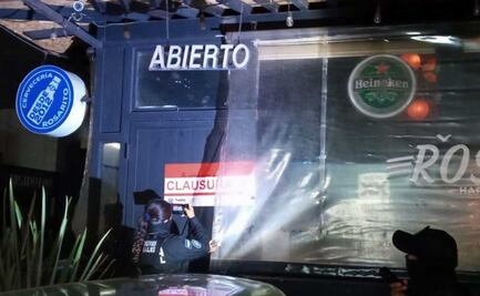 Clausuran Bar Rosarito por exceso de ruido