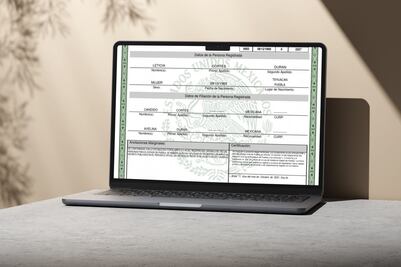 Acta de nacimiento certificada: ¿Cómo tramitarla en línea en 2025?