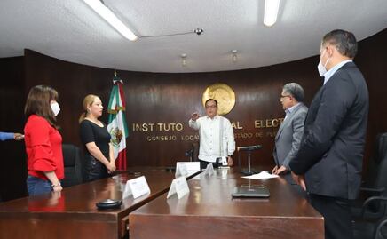 Rinde protesta nuevo vocal del INE en Puebla 