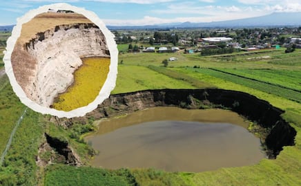 VIDEO ¿El socavón de Zacatepec se está secando? Aquí lo revelamos