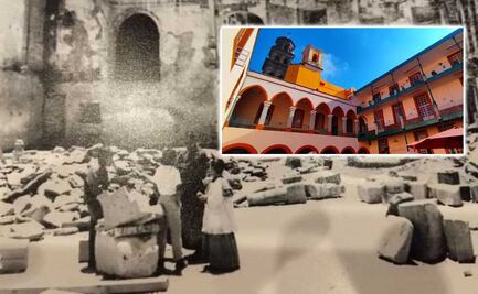 Conoce la historia del centro escolar que se construyó sobre las ruinas de un convento