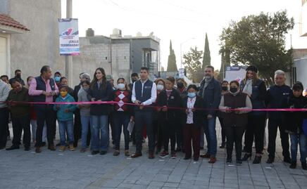 Ayuntamiento de Puebla entrega calles pavimentadas