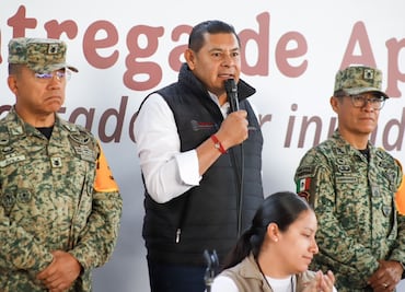 Armenta supervisa entrega de apoyos en El Carrizal