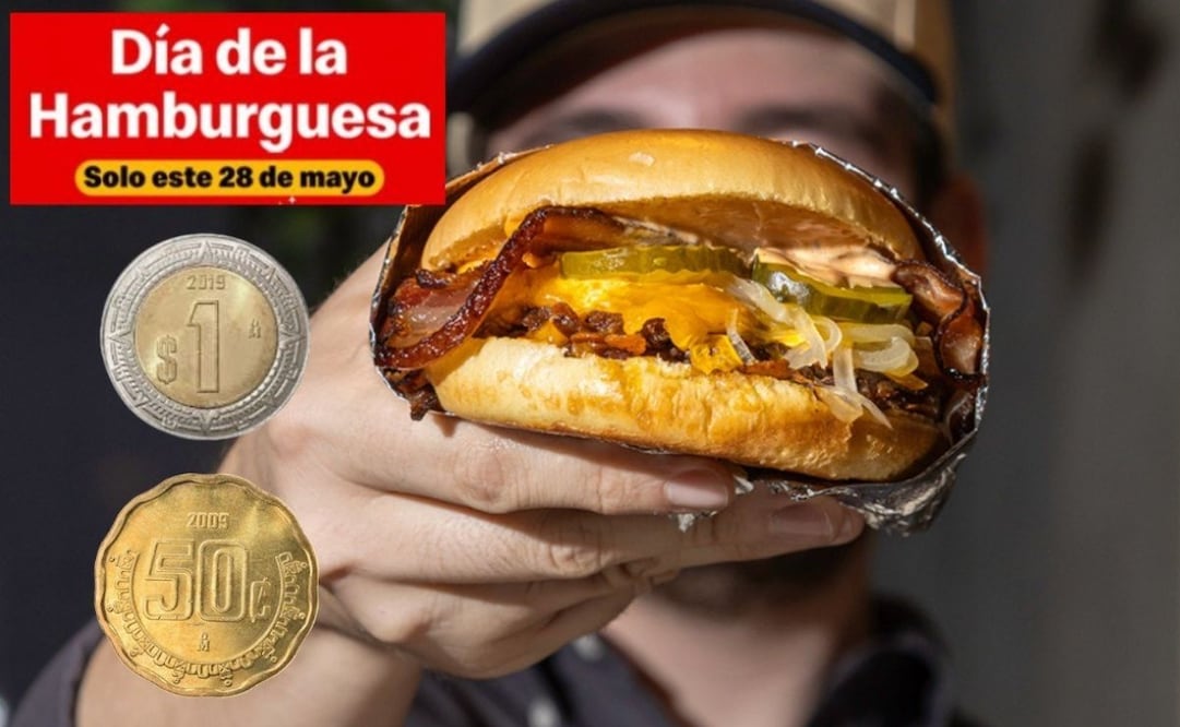 En Puebla hay varias promociones por el Día de la Hamburguesa | Foto: Canva