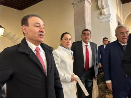 Sergio Salomón Céspedes participa en reunión de la Conago en Querétaro