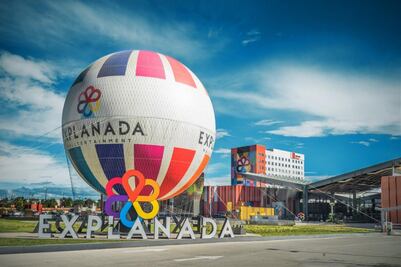 Qué hay en Explanada, el centro comercial del globo aerostático en la autopista México Puebla