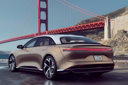 Lucid Motors, el auto eléctrico que desafía a Tesla, podría producir 12 mil unidades 2022