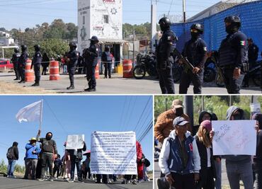 Familiares de internos bloquean Camino al Batán, denuncian tortura y extorsión en el penal de San Miguel